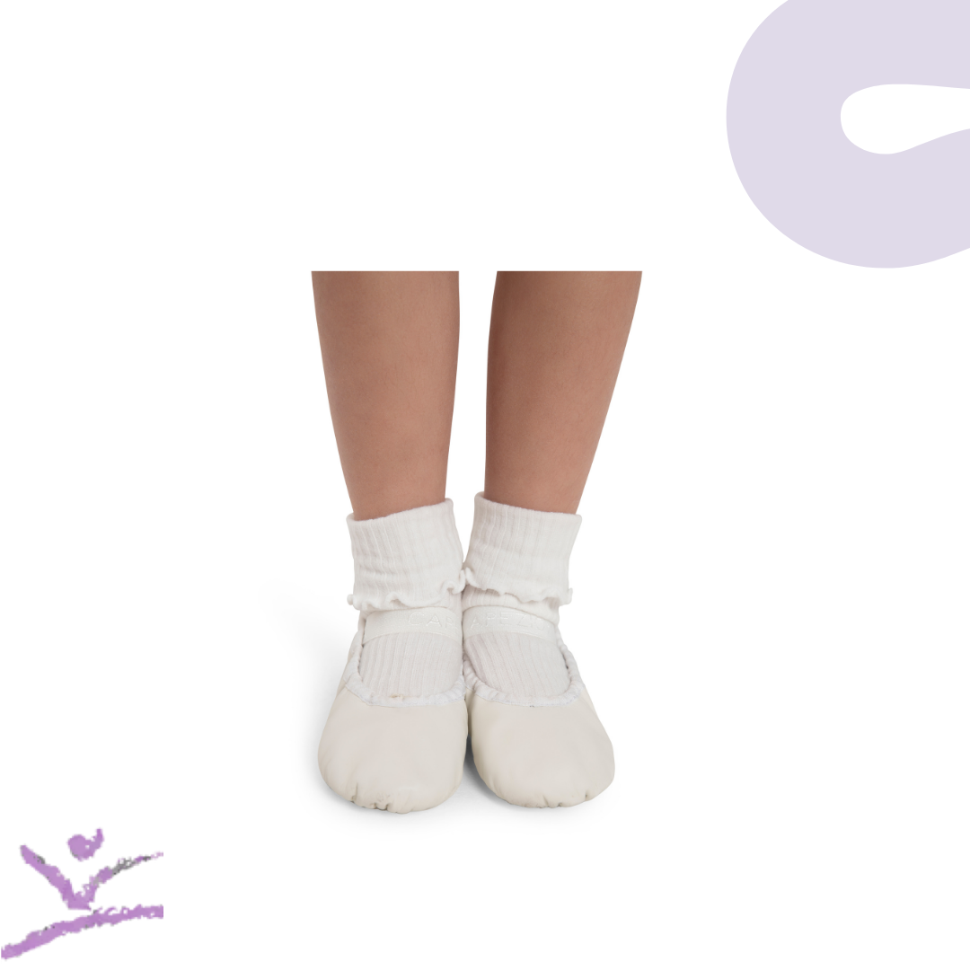 ZAPTILLA DE BALLET PIEL BLANCA 